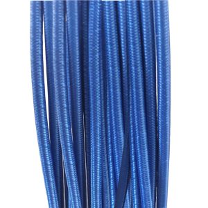 Cable electrico textil forrado azul  2 x 0,75